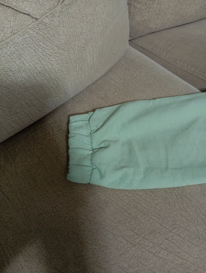 Yeşil Mini Rahat Kesim Kız Çocuk Eşofman Altı - Görsel 2