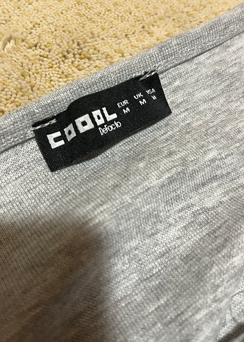 Düğmeli Gri Kadın Pamuklu Kazak - Görsel 2