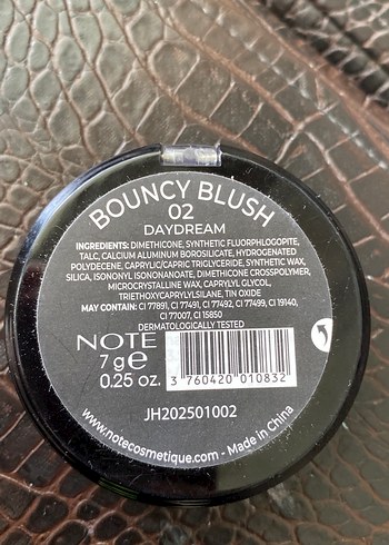 Beden Note Bouncy Blush