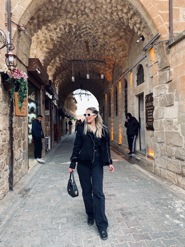 Siyah kot pantolon - Görsel 2