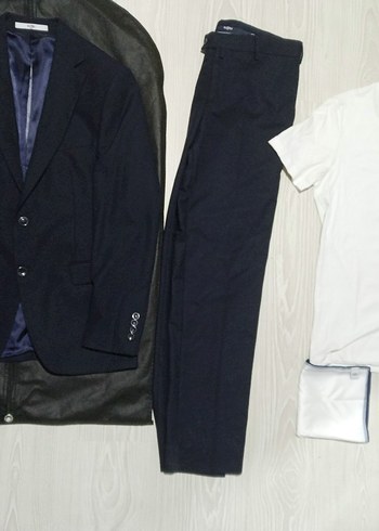 Kiğılı Takım Elbise SetiTişört+Kravat+Mendil
Sıfır Ayarında - Görsel 3