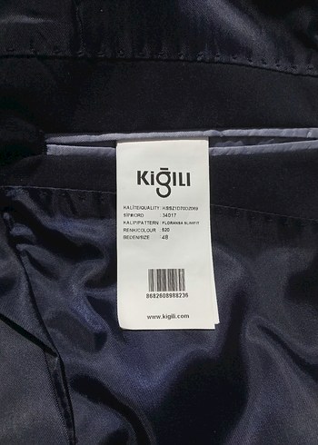 Kiğılı Takım Elbise SetiTişört+Kravat+Mendil
Sıfır Ayarında - Görsel 10