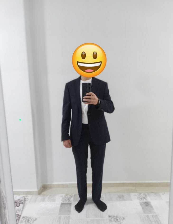 Kiğılı Takım Elbise SetiTişört+Kravat+Mendil
Sıfır Ayarında - Görsel 2