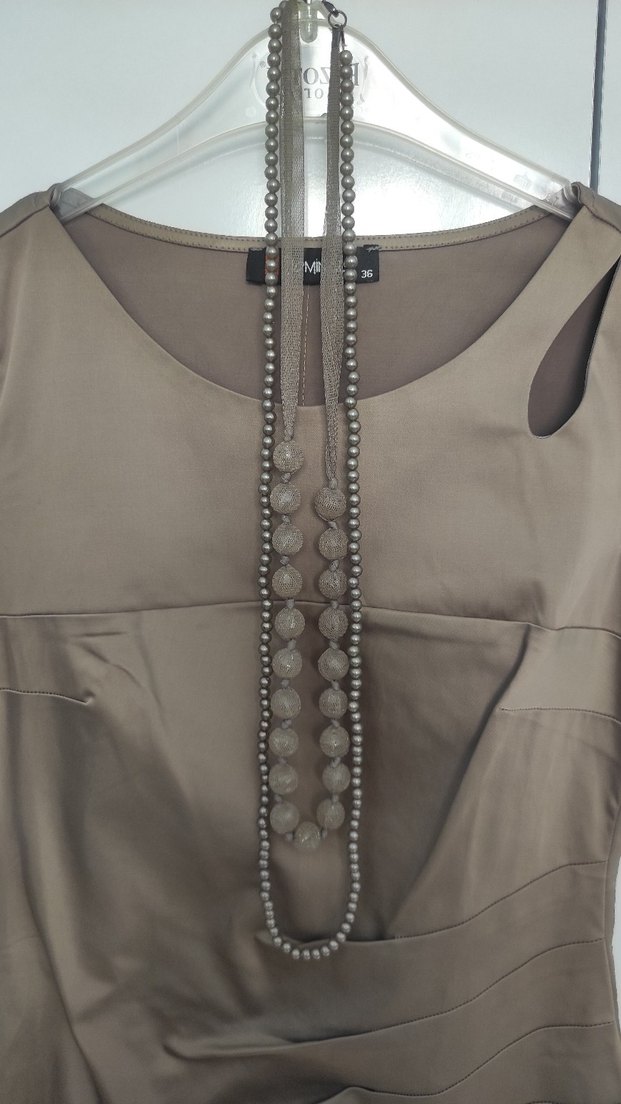 Nominal Modern Mini Elbise - Görsel 3