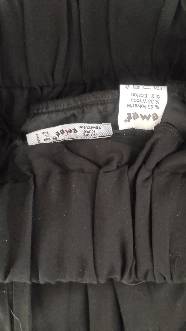 Siyah Mini Balon Etek - Görsel 5