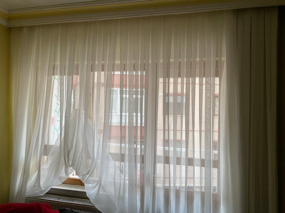 Beyaz balık sırtı perde - Görsel 5