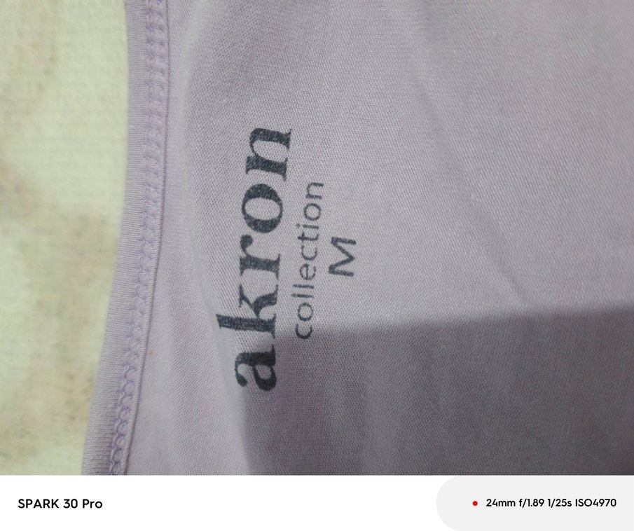 Kız Çocuk Mor Uzun Kollu Baskılı Tişört - Görsel 2