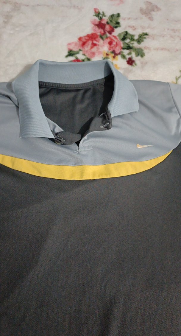 Gri Erkek Polo Tişört Kısa Kollu - Görsel 3