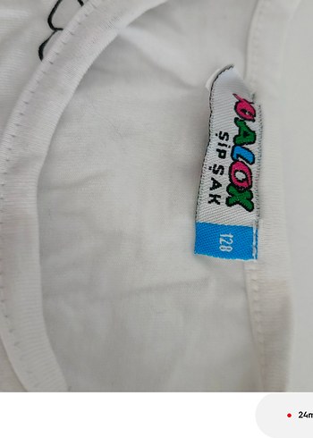 Kız Çocuk Renkli Payetli Kısa Kollu Tişört - Görsel 2