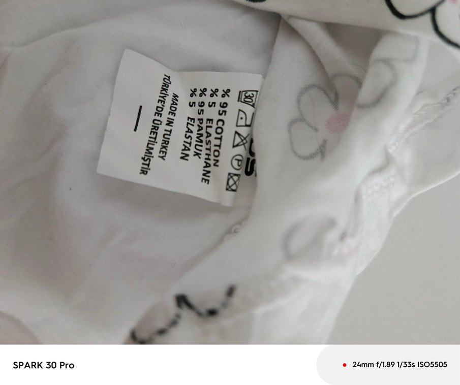 Kız Çocuk Renkli Payetli Kısa Kollu Tişört - Görsel 3