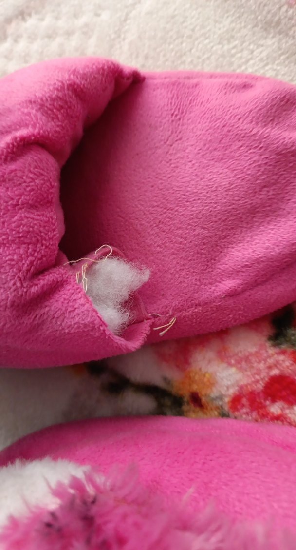 Kız Çocuk Pembe Leopar Desenli Sıcak Terlik - Görsel 2