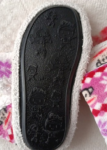 Kızlar için Renkli Örgü Sıcak Terlik - Görsel 2