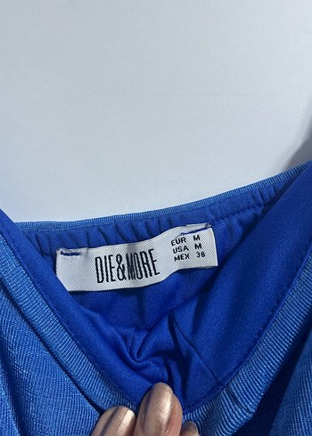 Mavi Straplez Kadın Büstiyer - Görsel 2