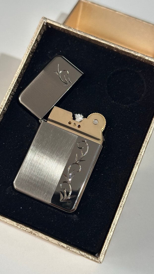 CHiEF SLiM İŞLEMELİ BENZİNLi ÇAKMAK - Görsel 5