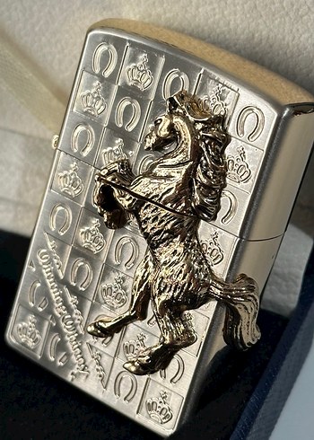 CHİEF HORSE MODEL BENZİNLİ ÇAKMAK - Görsel 2