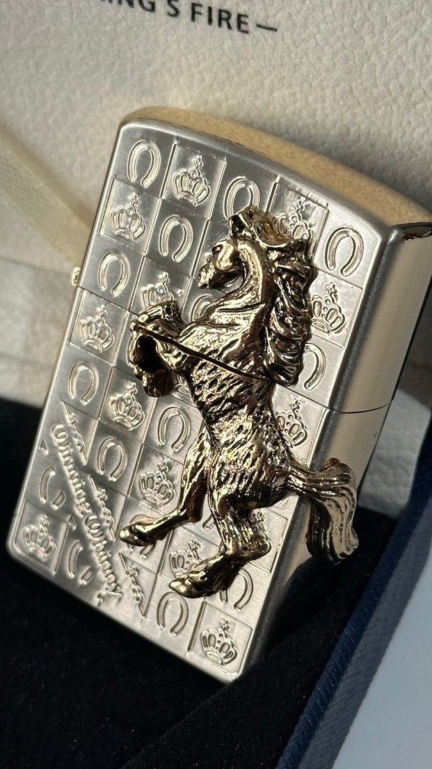 CHİEF HORSE MODEL BENZİNLİ ÇAKMAK - Görsel 2