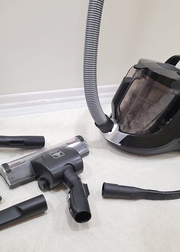 Gri Tefal Toz Torbasız Elektrikli Süpürge - Görsel 2