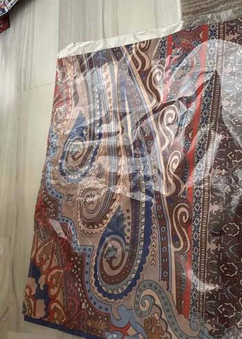 Bohem Çok Renkli Kadın Şal - Görsel 2