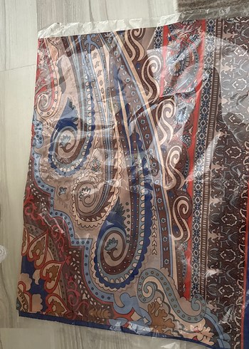 Bohem Çok Renkli Kadın Şal - Görsel 3