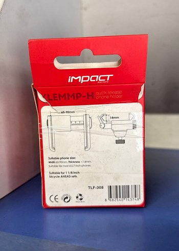 Impact Kırmızı Telefon Tutucu - Görsel 3