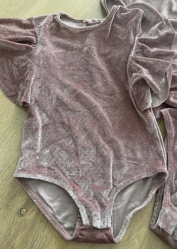 Pembe zara simli badi ü adet fiyatıdır 6 9 10 yaş uyumlu - Görsel 3