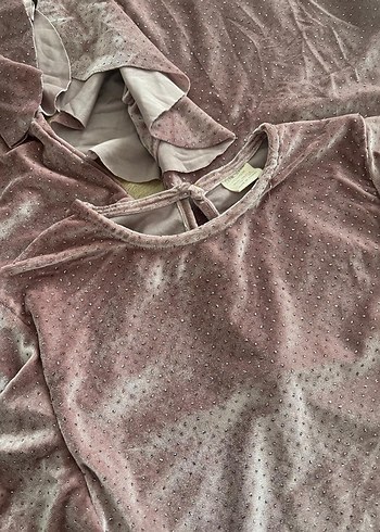 Pembe zara simli badi ü adet fiyatıdır 6 9 10 yaş uyumlu - Görsel 2