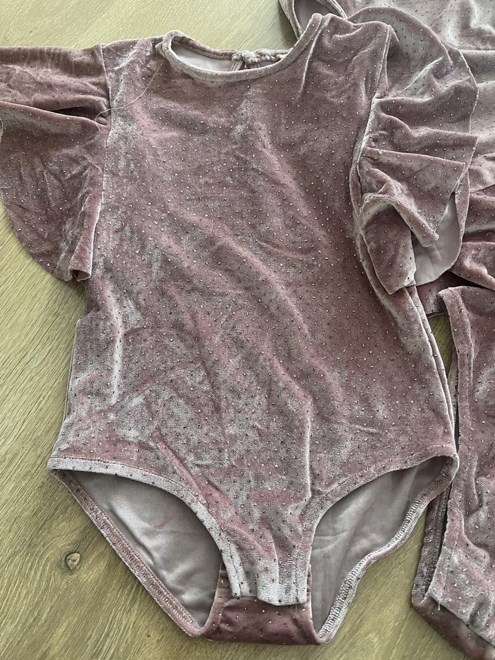 Pembe zara simli badi ü adet fiyatıdır 6 9 10 yaş uyumlu - Görsel 3