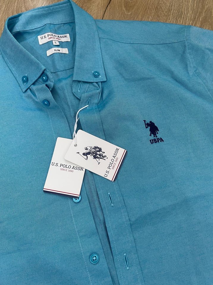 Mavi Uzun Kollu Regular Fit Erkek Gömlek - Görsel 2