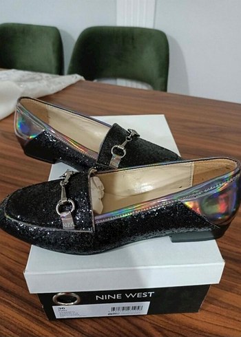 Nine West Çok Renkli Yılan Desenli Kadın Babet - Görsel 4