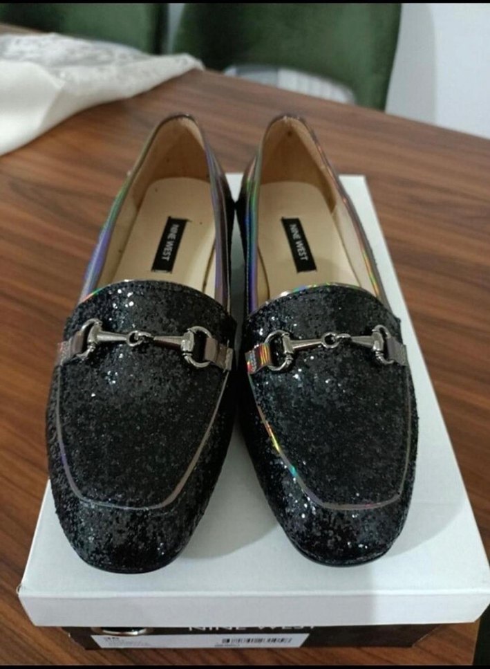 Nine West Çok Renkli Yılan Desenli Kadın Babet - Görsel 3