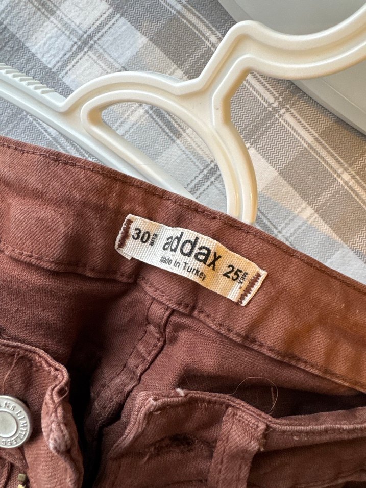 ispanyol paça kahverengi pantolon - Görsel 2