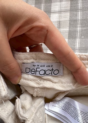 Bej Mini Şort etek - Görsel 3