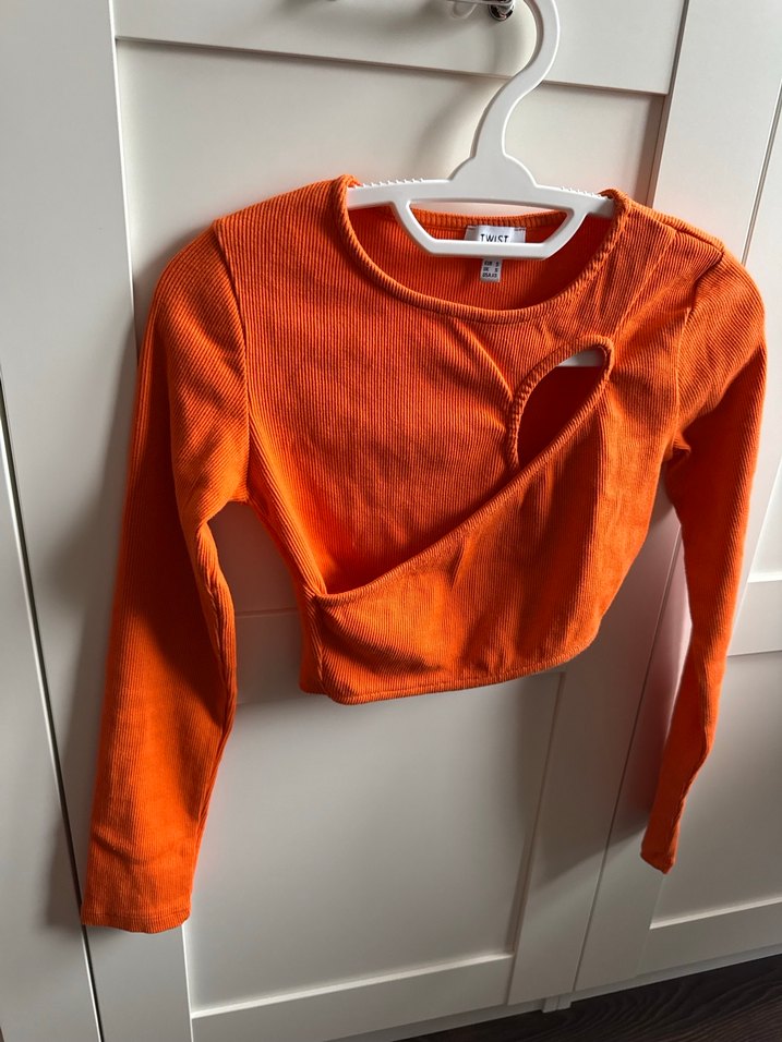 twist crop top - Görsel 2