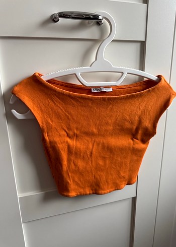 zara crop top - Görsel 3