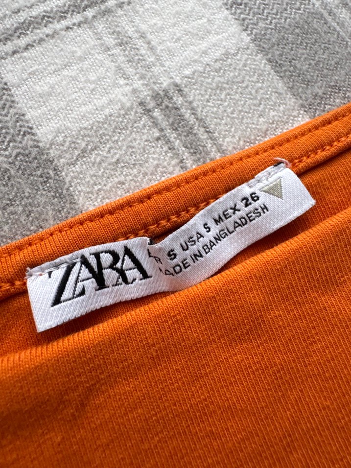 zara crop top - Görsel 2