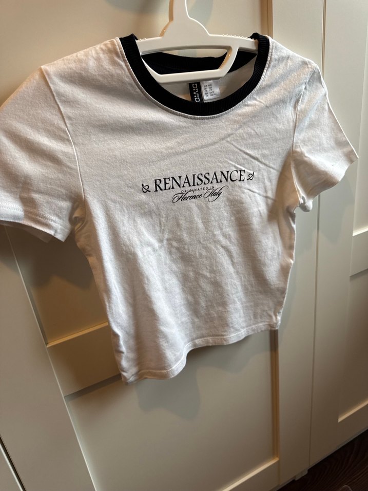 Beyaz Kısa Kollu Tişört - Görsel 2