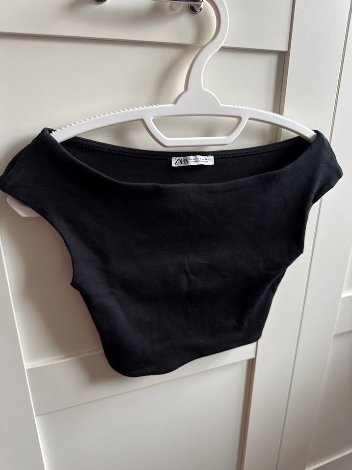 zara crop top - Görsel 3