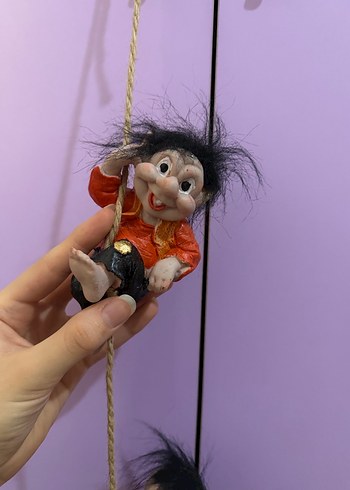 Porselen cüceler duvar süsü - Görsel 2