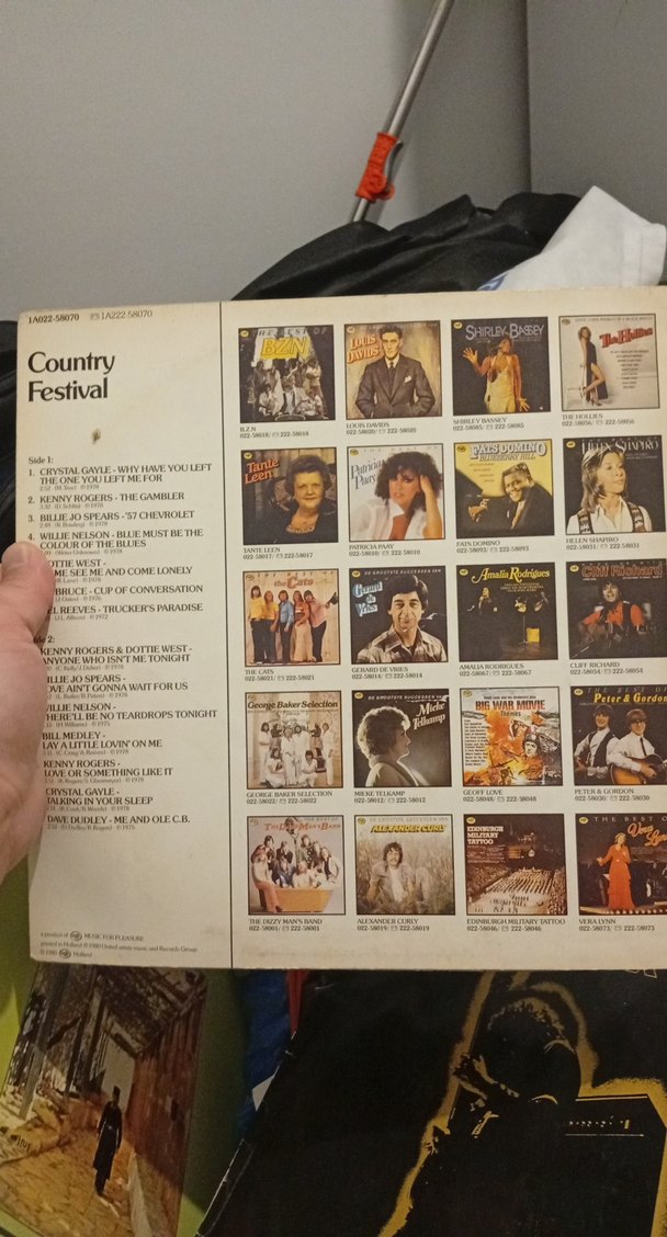 Country Festival - Kenny Rogers & Dottie West Albümü - Görsel 2