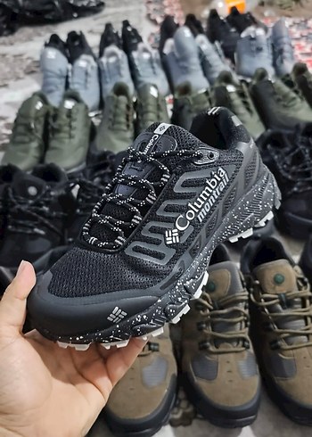 Salamon, columbia Erkek Haki Kamuflaj Spor Ayakkabı Velcro - Görsel 6