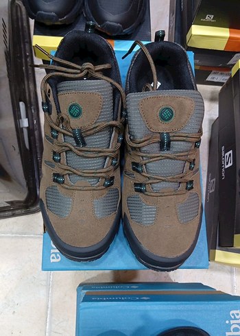 Salamon, columbia Erkek Haki Kamuflaj Spor Ayakkabı Velcro - Görsel 3