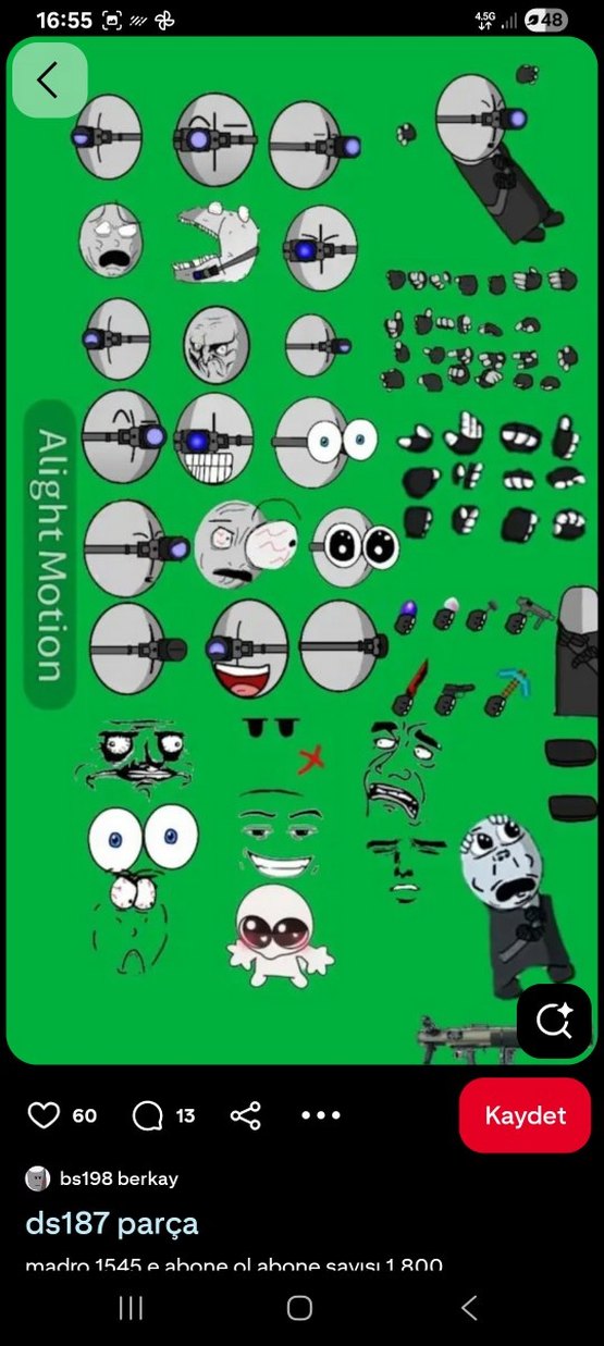 AlightMotion Animasyon Figürleri Seti - Görsel 3