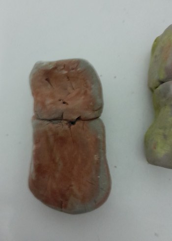 Turkuaz Renkli Küçük Figürin - Görsel 2