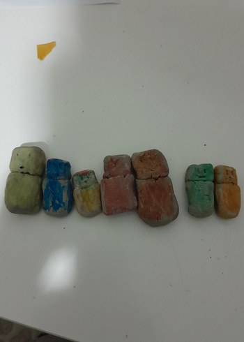 Turkuaz Renkli Küçük Figürin - Görsel 9