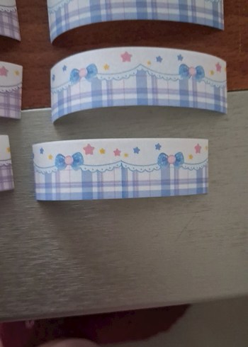 sticker mor ve mavi - Görsel 3