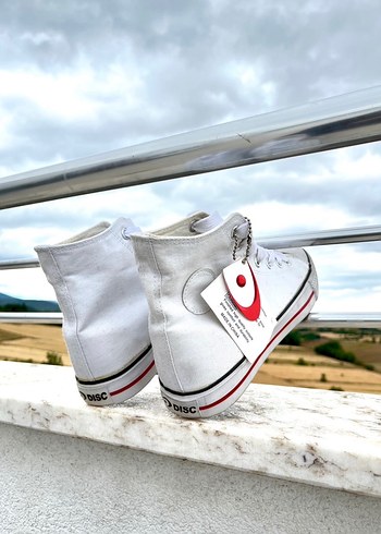 Beyaz Spor Ayakkabı - Görsel 5