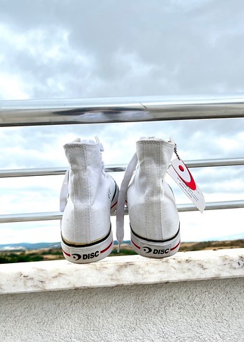 Beyaz Spor Ayakkabı - Görsel 4