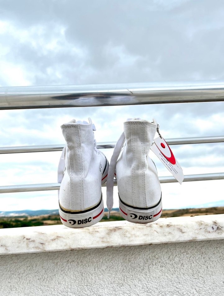 Beyaz Spor Ayakkabı - Görsel 4