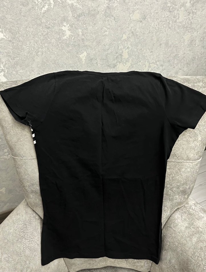 Siyah Orijinal BJK Baskılı Kısa Kollu Tişört - Görsel 4