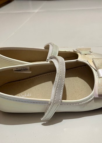 32 Numara Kız Çocuk Beyaz Babet Lcw - Görsel 3